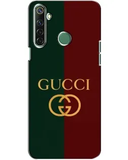 Чехол для Realme 6i с картинкой «Gucci — темно-зеленый градиент»
