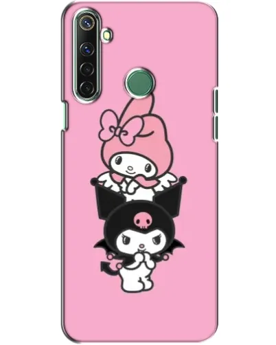 Чехол для Realme 6i с картинкой «My Melody и Kuromi»
