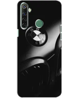Чехол для Realme 6i с картинкой «Эмблема BMW — макро»