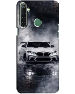 Чехол для Realme 6i с картинкой «BMW сквозь туман»
