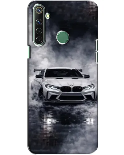 Чехол для Realme 6i с картинкой «BMW сквозь туман»