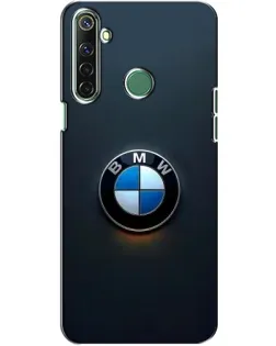 Чехол для Realme 6i с картинкой «Логотип BMW — минимализм»