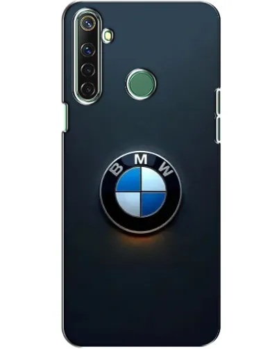 Чехол для Realme 6i с картинкой «Логотип BMW — минимализм»
