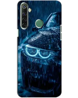 Чехол для Realme 6i с картинкой «BMW под дождем»