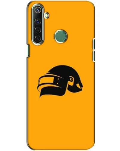 Чехол для Realme 6i с картинкой «PUBG — золотой шлем»