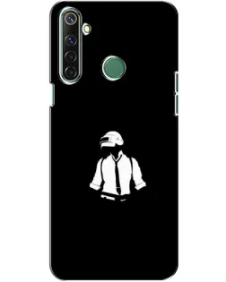 Чехол для Realme 6i с картинкой «PUBG — белый шлем»