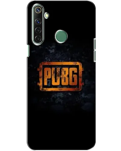 Чехол для Realme 6i с картинкой «PUBG — золотой логотип»
