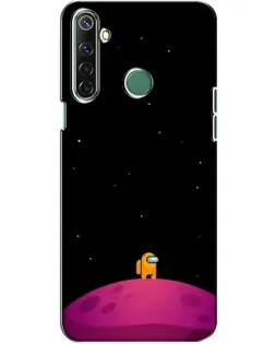 Чохол для Realme 6i з картинкою «Самотній герой на планеті» Чохол для Realme 6i з картинкою «Самотній герой на планеті»