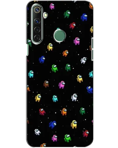 Чехол для Realme 6i с картинкой «Экипаж Among Us»