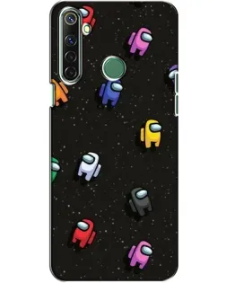 Чохол для Realme 6i з картинкою «Космічний патерн Among Us» Чохол для Realme 6i з картинкою «Космічний патерн Among Us»