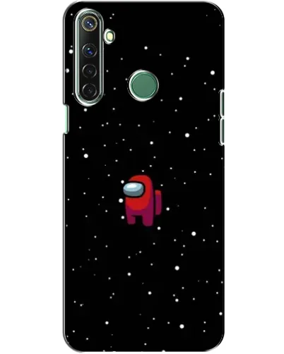 Чехол для Realme 6i с картинкой «Красный Among Us»