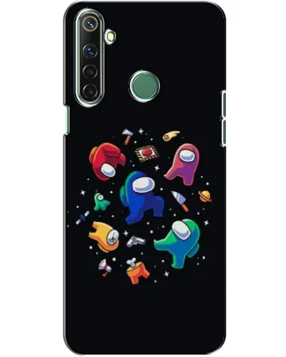 Чехол для Realme 6i с картинкой «Among Us космос»