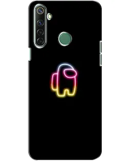 Чехол для Realme 6i с картинкой «Among Us градиент»