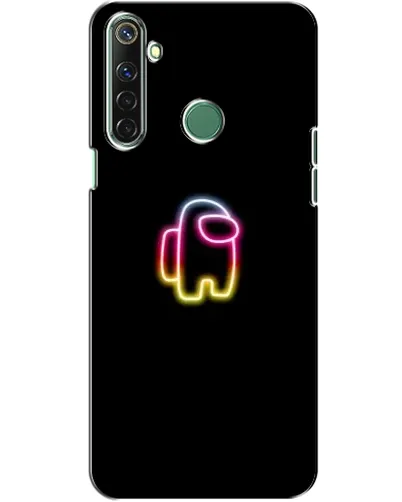 Чехол для Realme 6i с картинкой «Among Us градиент»