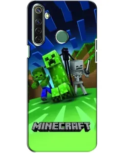 Чехол для Realme 6i с картинкой «Команда героев игры»
