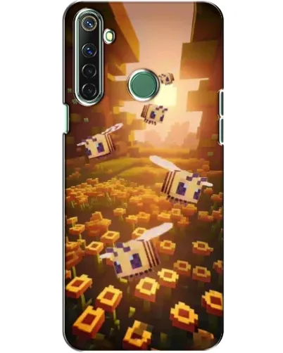 Чехол для Realme 6i с картинкой «Поле подсолнухов»