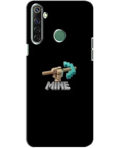Чехол для Realme 6i с картинкой «Алмазная кирка»