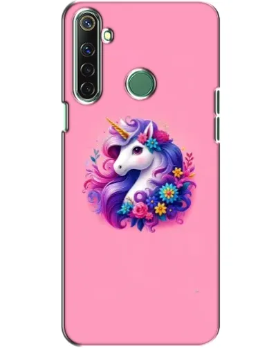 Чехол для Realme 6i с картинкой «Сказочный единорог»