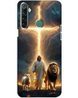 Чехол для Realme 6i с картинкой «Лев Иуды и Свет»