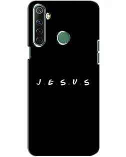 Чехол для Realme 6i с картинкой «Точки веры J.E.S.U.S.»