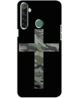 Чехол для Realme 6i с картинкой «Милитари Крест»