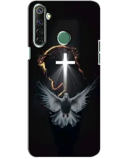 Чехол для Realme 6i с картинкой «Голубь и Свет»