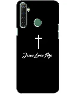 Чехол для Realme 6i с картинкой «Иисус любит тебя»