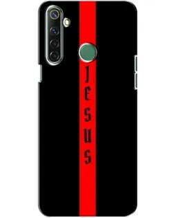 Чехол для Realme 6i с картинкой «Красная линия веры»