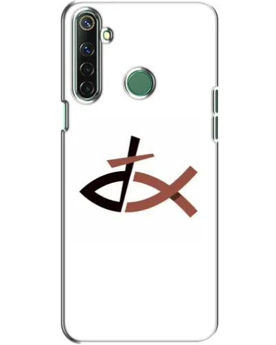 Чехол для Realme 6i с картинкой «Рыба и крест» Чехол для Realme 6i с картинкой «Рыба и крест»