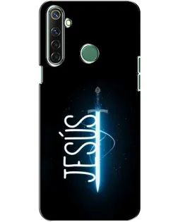 Чехол для Realme 6i с картинкой «Меч Духа Jesus»