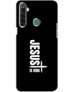 Чехол для Realme 6i с картинкой «Вертикаль веры Jesus»