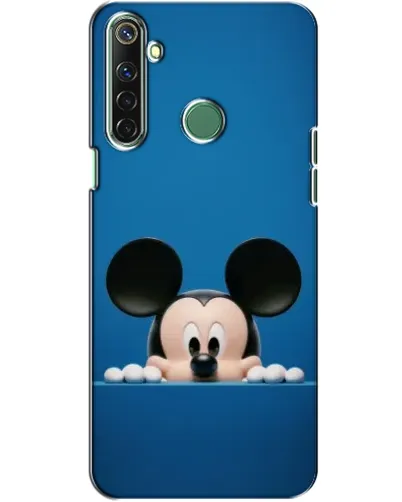 Чехол для Realme 6i с картинкой «Микки выглядывает» Чехол для Realme 6i с картинкой «Микки выглядывает»