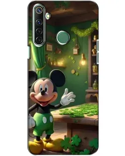 Чехол для Realme 6i с картинкой «Микки в мастерской»