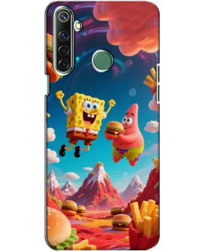 Чехол для Realme 6i с картинкой «Космический фастфуд» Чехол для Realme 6i с картинкой «Космический фастфуд»