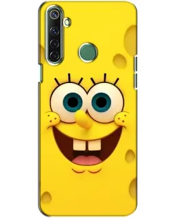 Чехол для Realme 6i с картинкой «Губка Боб улыбка»