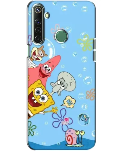 Чехол для Realme 6i с картинкой «Веселые пузырьки» Чехол для Realme 6i с картинкой «Веселые пузырьки»