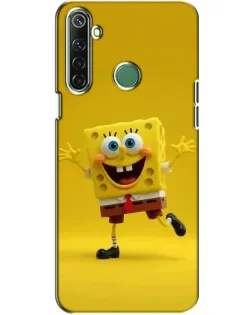 Чехол для Realme 6i с картинкой «Позитивный Губка Боб»