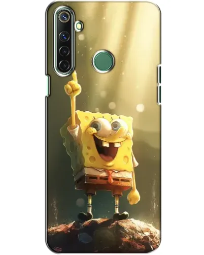 Чехол для Realme 6i с картинкой «Сияющий Спанч Боб» Чехол для Realme 6i с картинкой «Сияющий Спанч Боб»