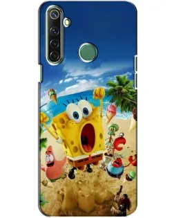 Чехол для Realme 6i с картинкой «Развлечения на пляже»