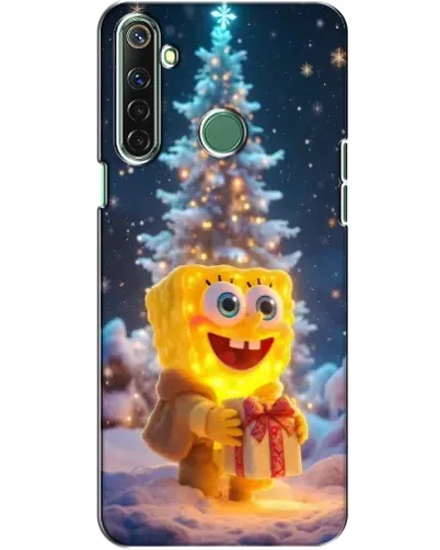 Чехол для Realme 6i с картинкой «Рождественский Спанч Боб» Чехол для Realme 6i с картинкой «Рождественский Спанч Боб»