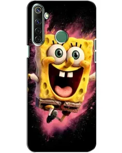 Чехол для Realme 6i с картинкой «Взрывной Спанч Боб»