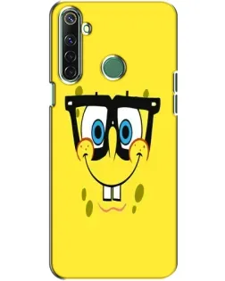 Чохол для Realme 6i з картинкою «Мінімалістичний Спанч Боб»