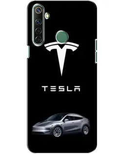 Чехол для Realme 6i с картинкой «Tesla Model Y»