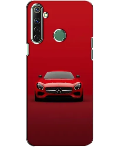 Чехол для Realme 6i с картинкой «Красный Mercedes AMG»