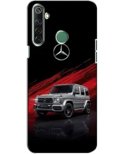Чехол для Realme 6i с картинкой «Mercedes G-Class красный»