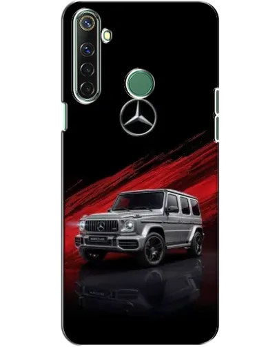 Чехол для Realme 6i с картинкой «Mercedes G-Class красный»