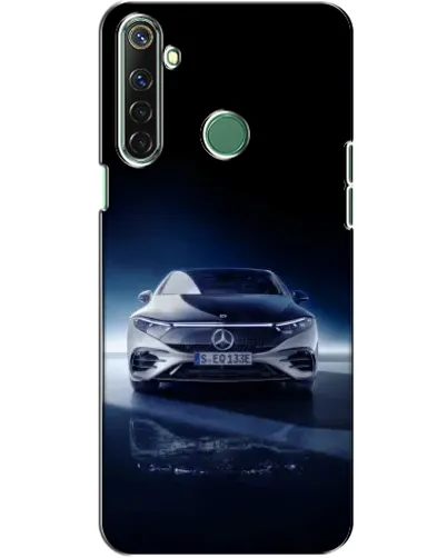 Чехол для Realme 6i с картинкой «Ночной Mercedes EQ»