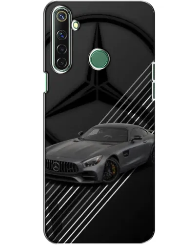 Чехол для Realme 6i с картинкой «Mercedes AMG — графика»
