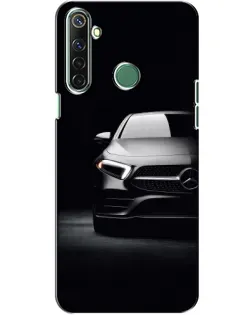 Чехол для Realme 6i с картинкой «Свет фар Mercedes»