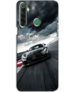 Чехол для Realme 6i с картинкой «Гоночный Mercedes AMG»